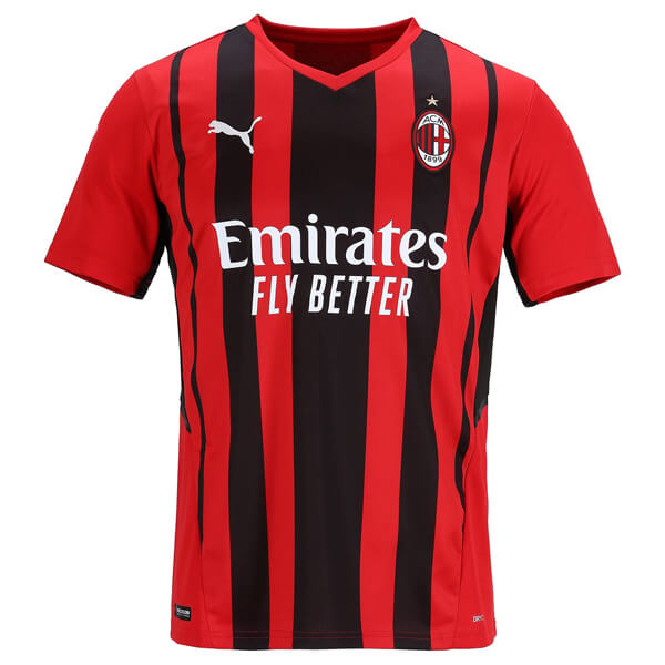 AC Milan Home Football Shirt 21/22 | SoccerDragon