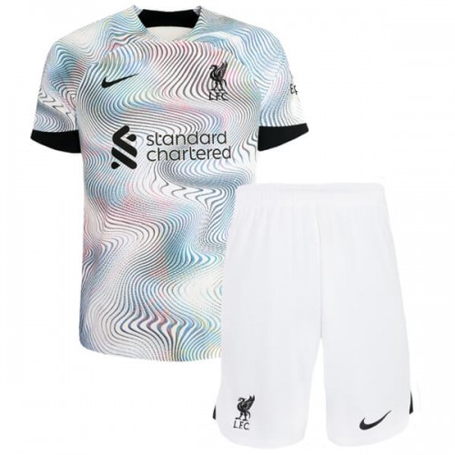Liverpool Away Kids Football Kit 2223