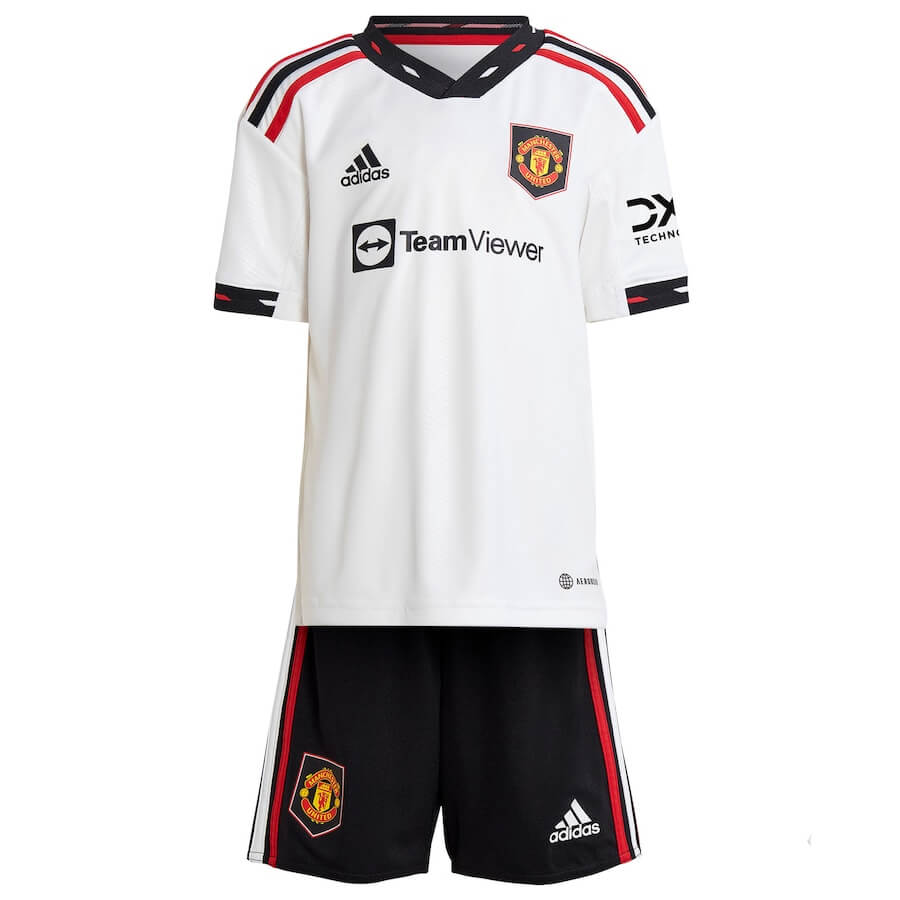 Manchester United Away Kids Football Kit 22 23