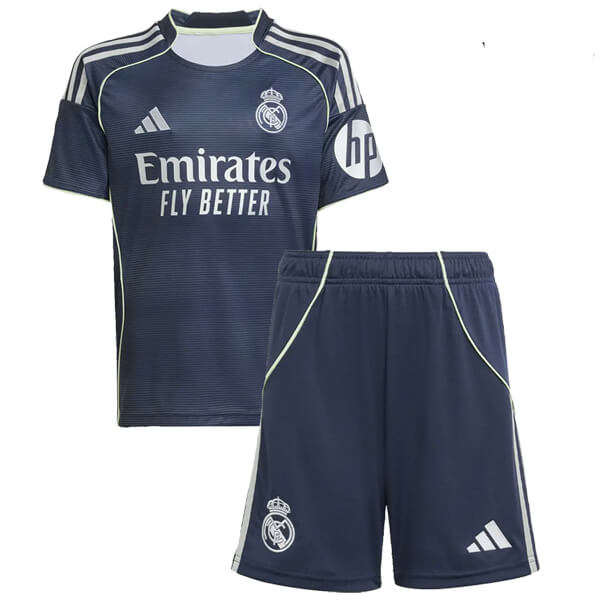 Real Madrid Away Kids Football Kit 25 26