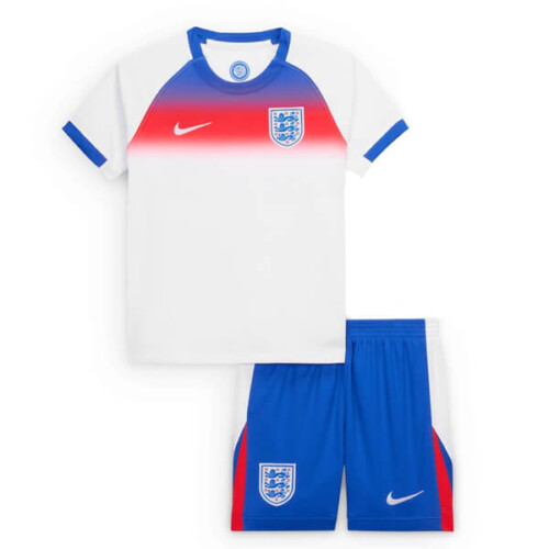 England Lionesses Home Kids Football Kit 2025