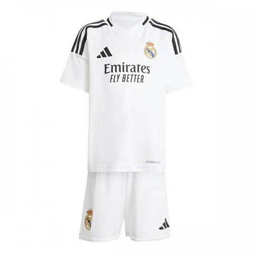 Real Madrid Home Kids Football Kit 24 25