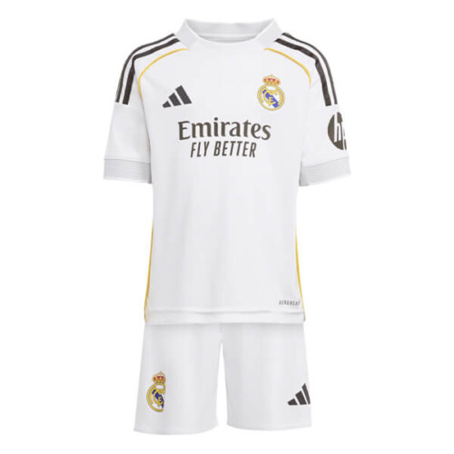 Real Madrid Home Kids Football Kit 25 26