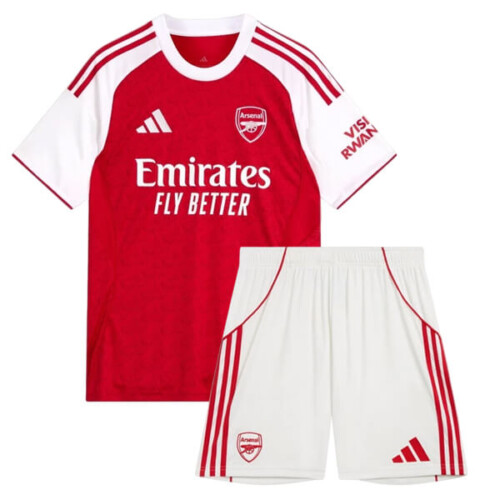 Arsenal Home Kids Football Kit 2526