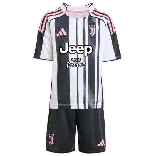 Juventus Home Kids Football Kit 25 26
