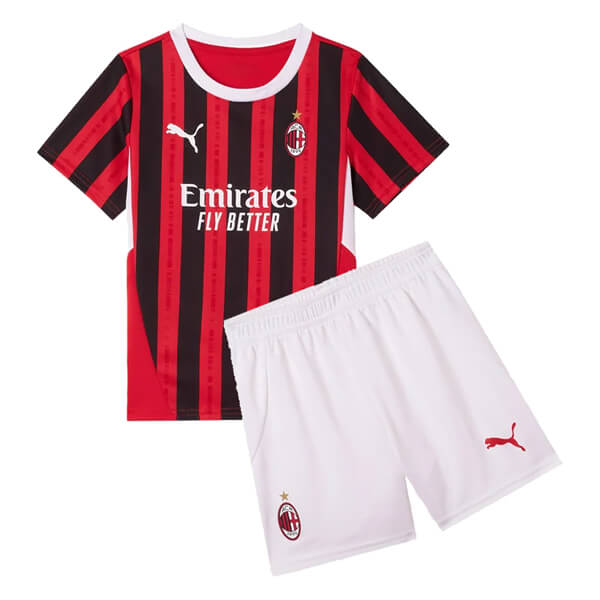 AC Milan Home Kids Football Kit 24 25