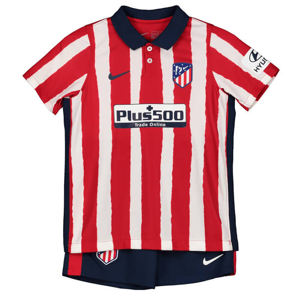 Atletico Madrid Home Kids Football Kit 20/21 | SoccerDragon