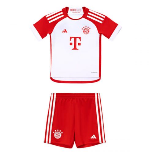 Bayern Munich Home Kids Football Kit 23 24