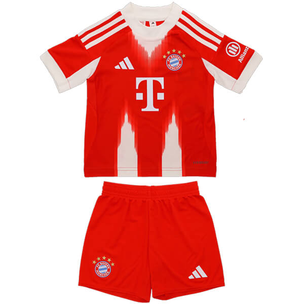 Bayern Munich Home Kids Football Kit 25 26