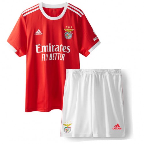 Benfica Home Kids Football Kit 22 23