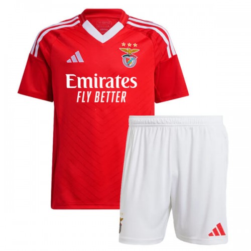 Benfica Home Kids Football Kit 24 25
