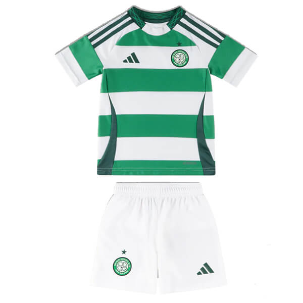 Celtic Home Kids Football Kit 24 25