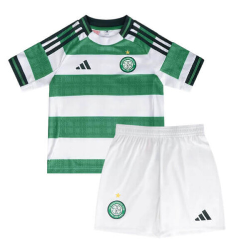 Celtic Home Kids Football Kit 25 26