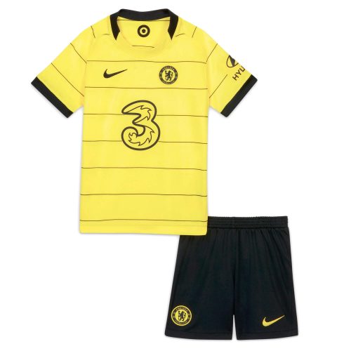 Chelsea Away Kids Football Kit 21 22