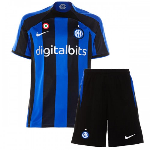 Inter Milan Home Kids Football Kit 22 23
