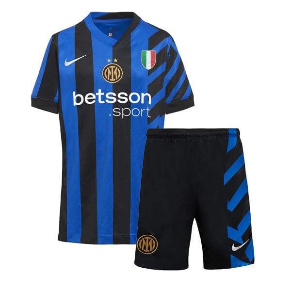 Inter Milan Home Kids Football Kit 24 25