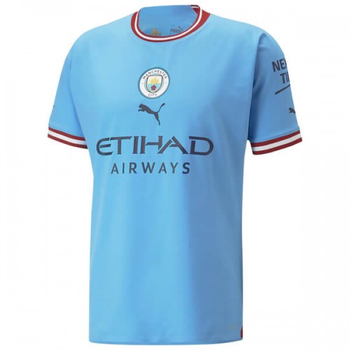 Manchester City Home Player Version Football Shirt 22 23