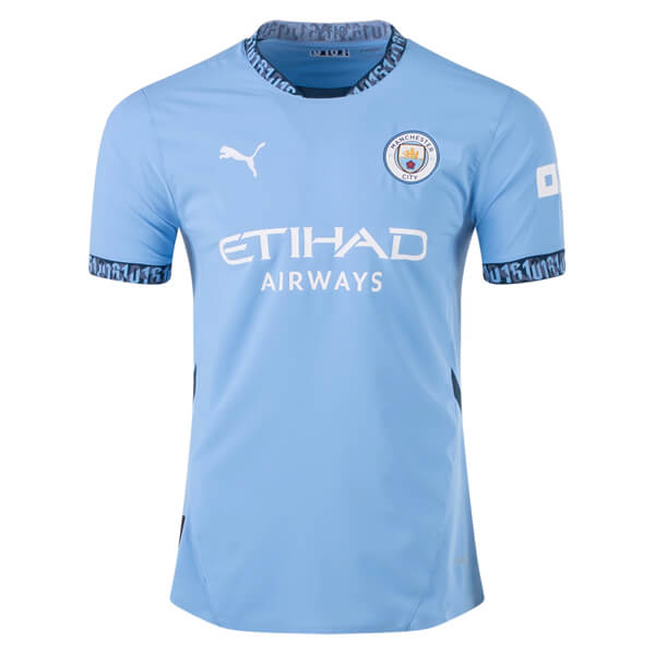 Manchester City Home Player Version Football Shirt 24 25