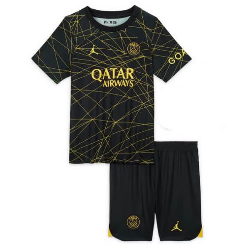 PSG Fourth Kids Football Kit 22 23