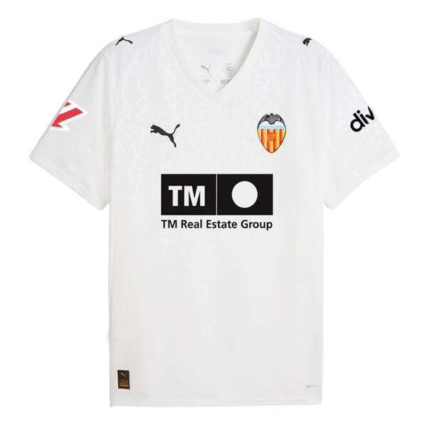Valencia Home Football Shirt 25 26