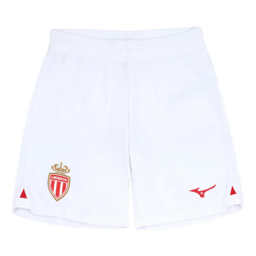 AS Monaco Home Football Shorts 25 26