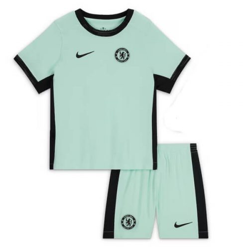 Chelsea Third Kids Football Kit 23 24