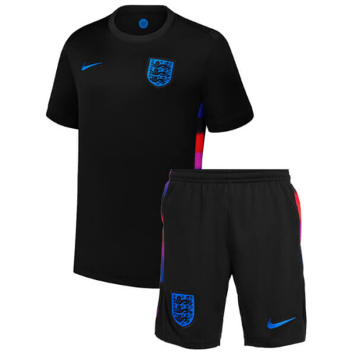 England Lionesses Away Kids Football Kit 2025