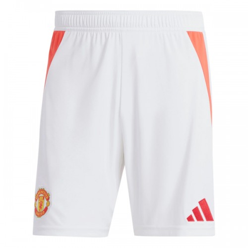 Manchester United Home Football Shorts 24 25 - White