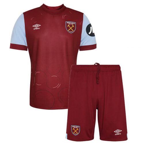 West Ham United Home Kids Football Kit 23 24