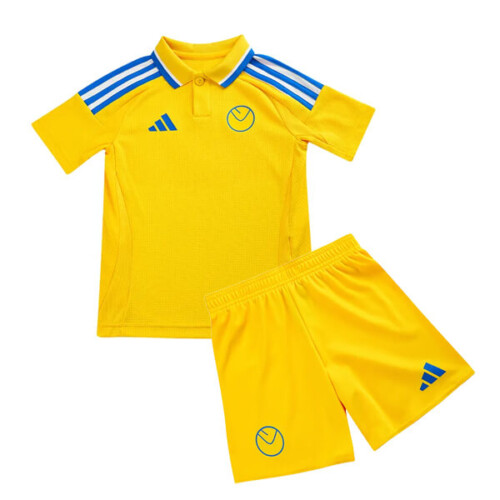 Leeds United Away Kids Football Kit 24 25