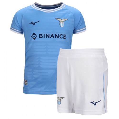 Lazio Home Kids Football Kit 22 23