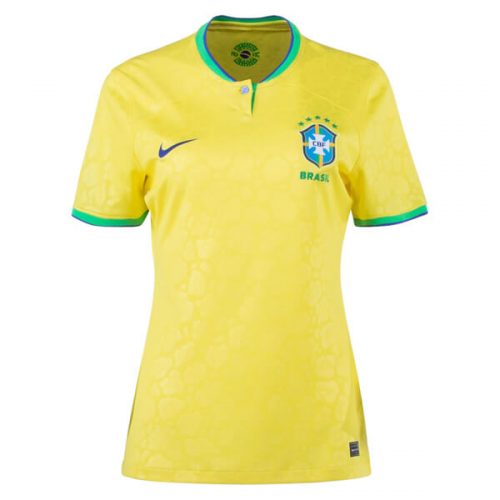 Brazil Home Womens Football Shirt 2022