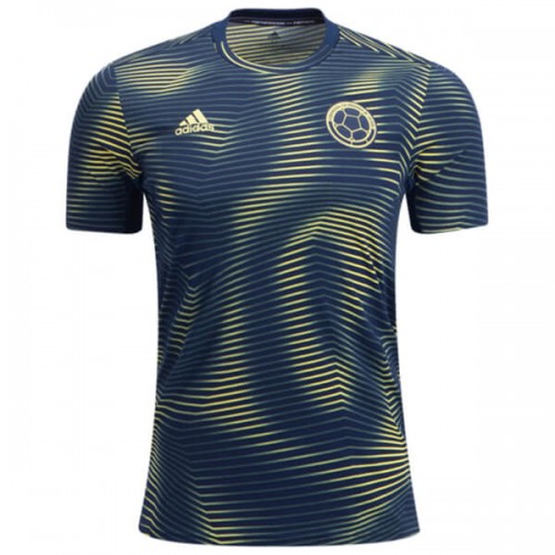 Colombia Pre Match Training Soccer Jersey 2019