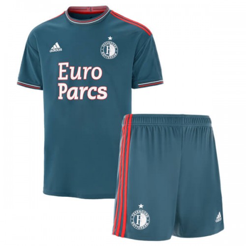 Feyenoord Away Kids Football Kit 22 23