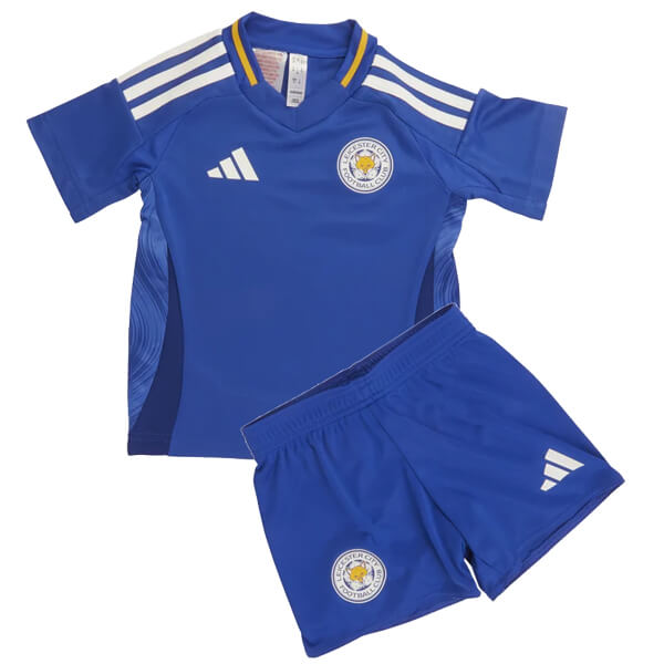 Leicester City Home Kids Football Kits 24 25