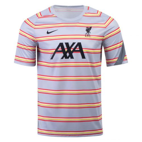 Liverpool UCL Pre Match Training Football Shirt 21 22