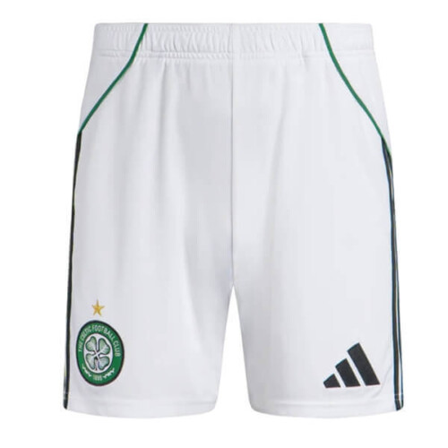 Celtic Home Football Shorts 25 26