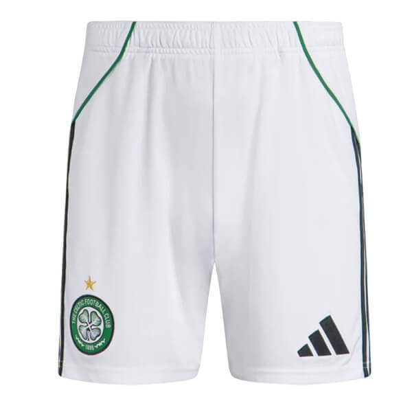 Celtic Home Football Shorts 25 26