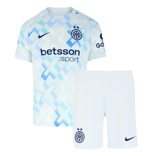 Inter Milan Away Kids Football Kit 25 26