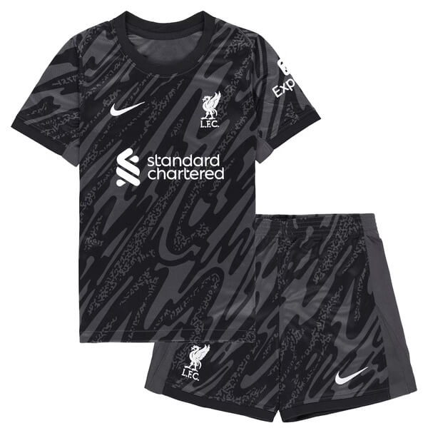 Liverpool Goalkeeper Kids Football Kit 24 25