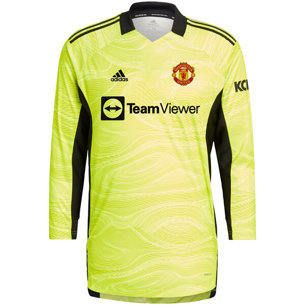 man utd home goalkeeper shirt