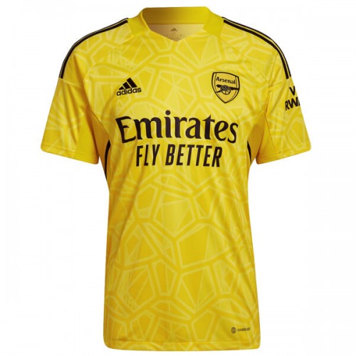 Arsenal Goalkeeper Football Shirt 22 23 - Yellow
