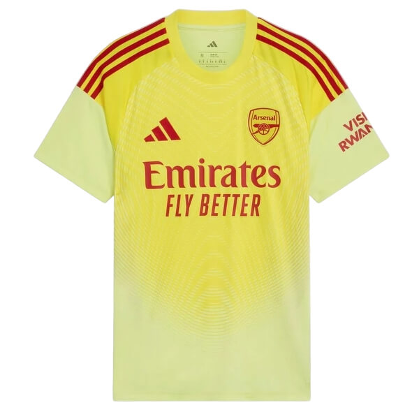 Arsenal Goalkeeper Football Shirt 25 26 - Yellow