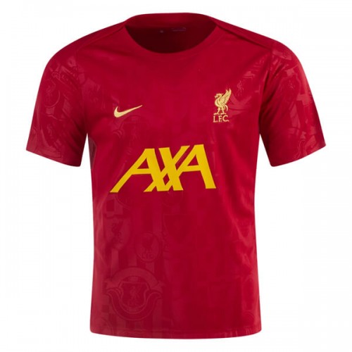 Liverpool Pre Match Training Soccer Jersey - Red
