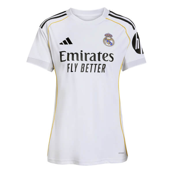 Real Madrid Home Womens Football Shirt 25 26