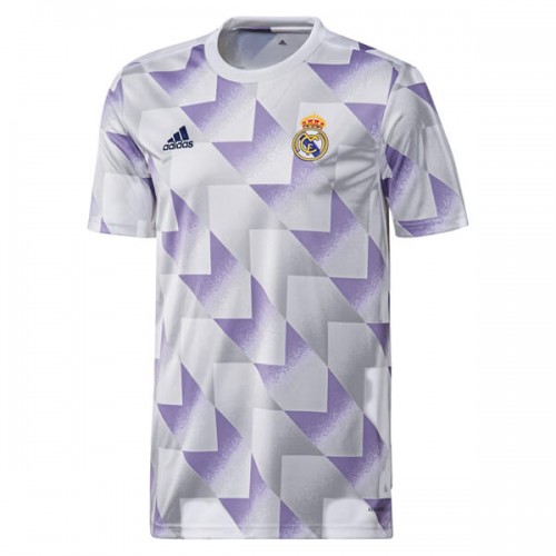 Real Madrid Pre Match Training Football Shirt