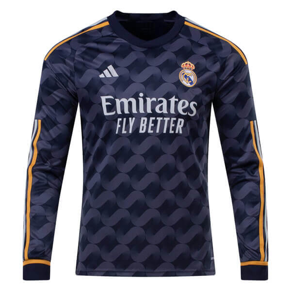 Real Madrid Third Long Sleeve Football Shirt 23 24