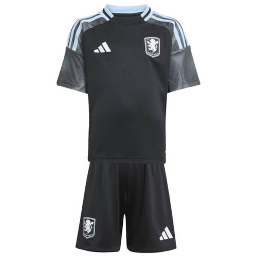 Aston Villa Away Kids Football Kit 25 26