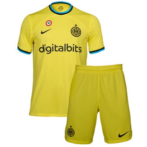 Inter Milan Third Kids Football Kit 2223
