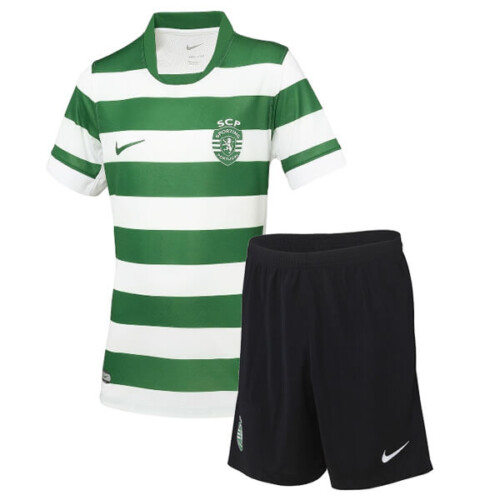 Sporting Lisbon Home Kids Football Kit 25 26